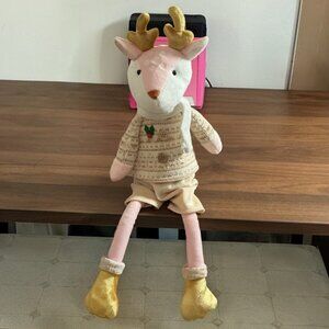 MON AMI REINDEER FAWN PLUSH SHELF SITTER